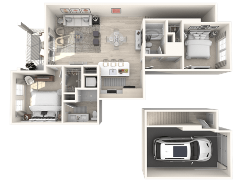 Unit C2 at Altis Grand Lake Willis, Florida, 32821